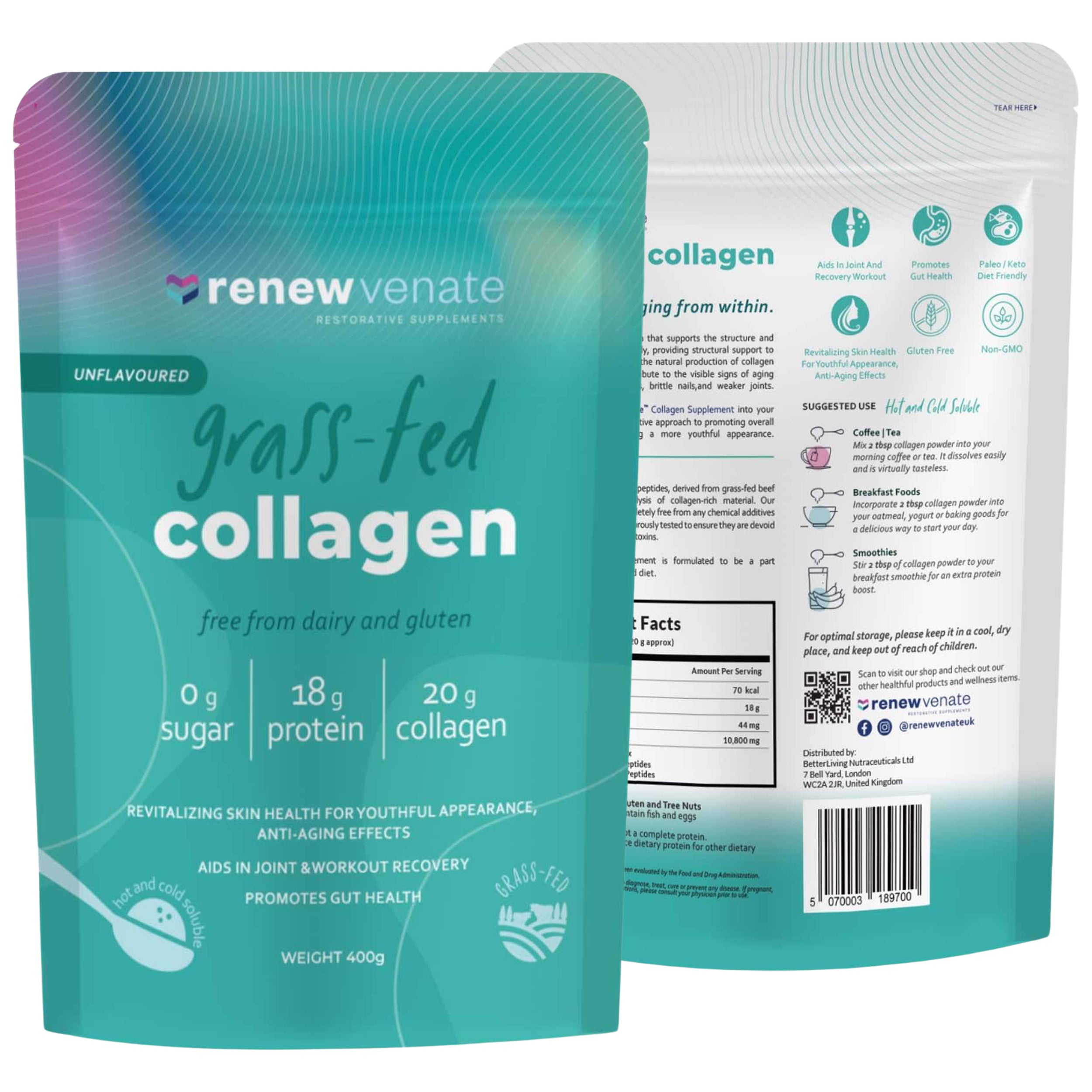Grassfed Collagen Powder